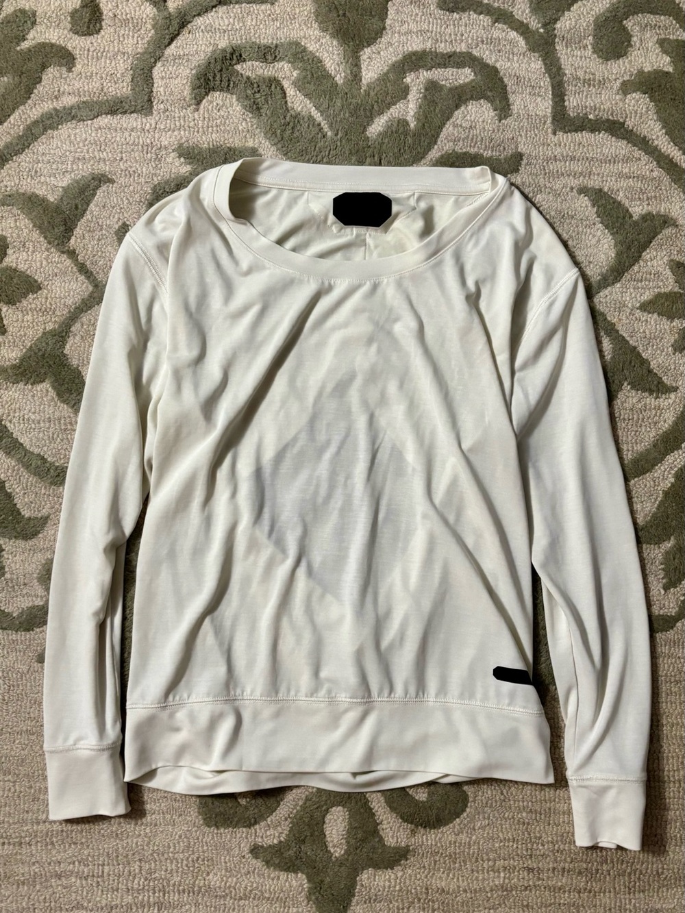 Women's Under Armour Cream Long-Sleeve Pullover Sweater